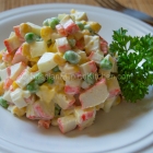 Russian Crab and Corn Salad