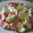 Easy Russian Tomato and Cucumber Salad