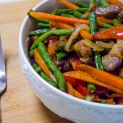 Ginisang Sitaw (Sauteed Long Beans With Pork)