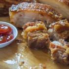 Filipino Lechon Kawali (Deep-Fried Crispy Pork Belly)